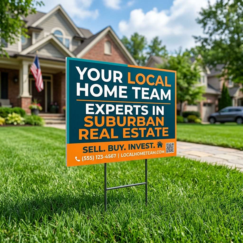 Custom Yard Sign Mockup