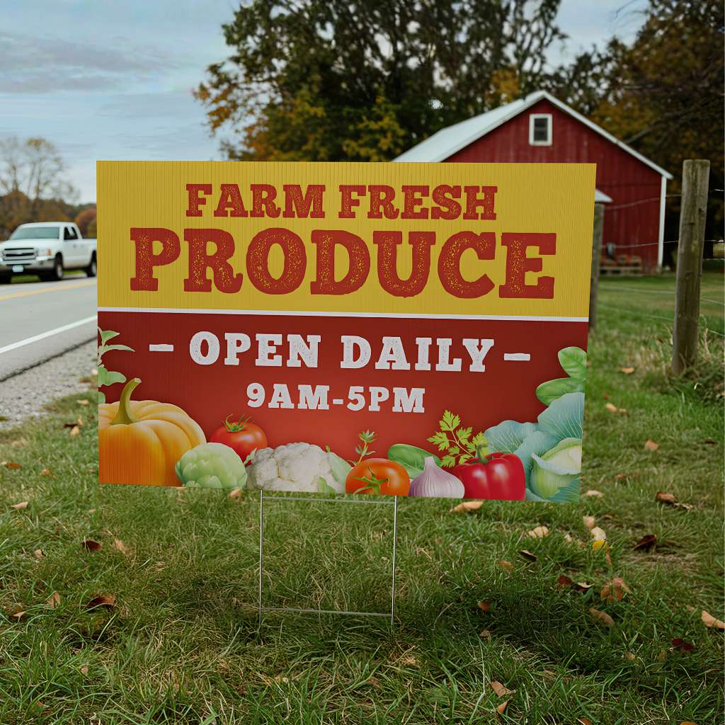 Farm Yard Sign